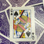 Purple One-Way Forcing Deck - Queen of Spades