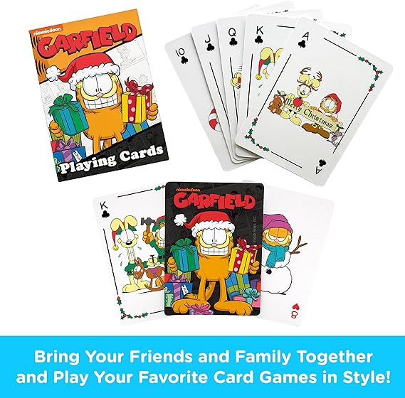 Garfield Christmas Playing Cards by Aquarius