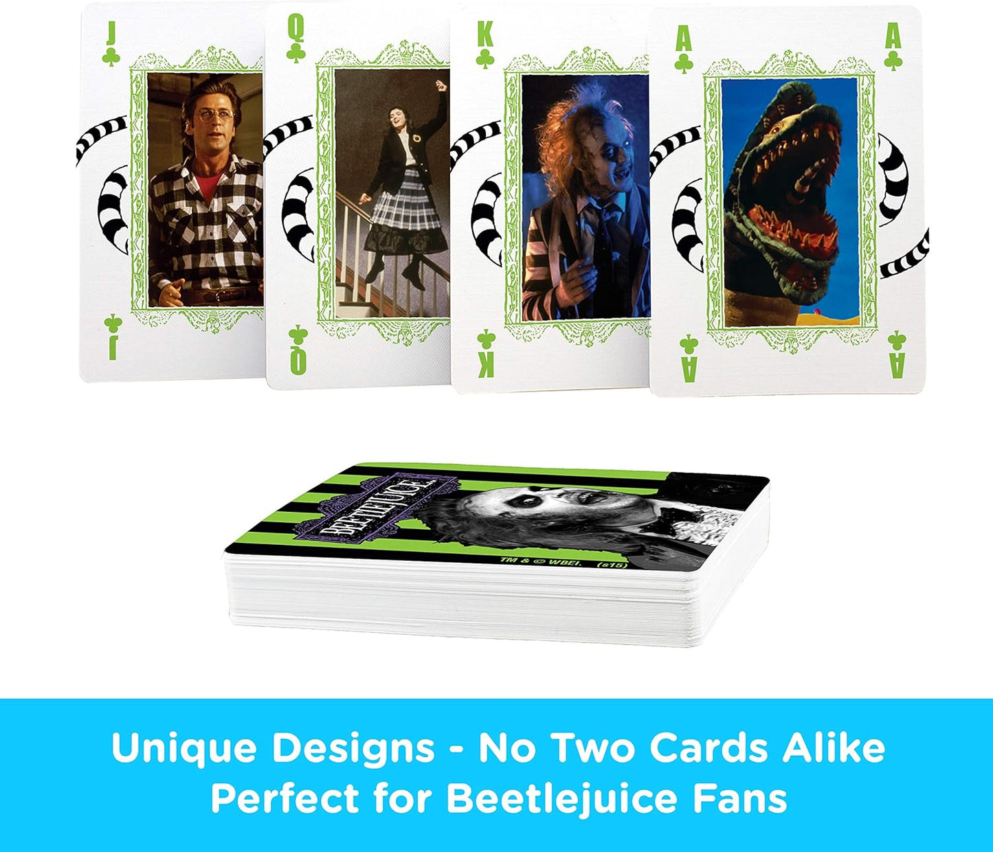 Beetlejuice Playing Cards - A Spooky Game Night Essential