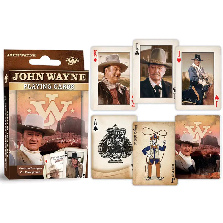 John Wayne Playing Cards