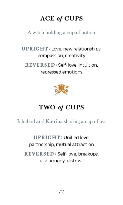 The Legend of Sleepy Hollow Tarot - Headless Horseman Edition