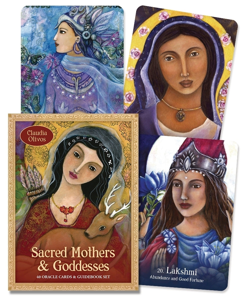 Sacred Mothers and Goddesses Oracle Cards Blue Angel