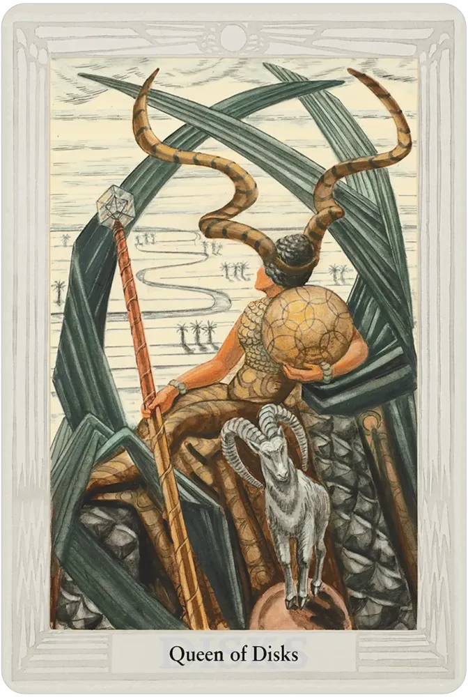 Thoth Large Print Tarot Deck USGS