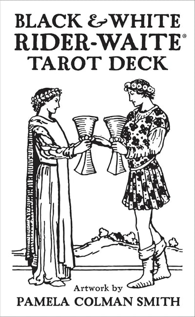 Black & White Rider-Waite® Tarot Deck - Classic Artistry Redefined