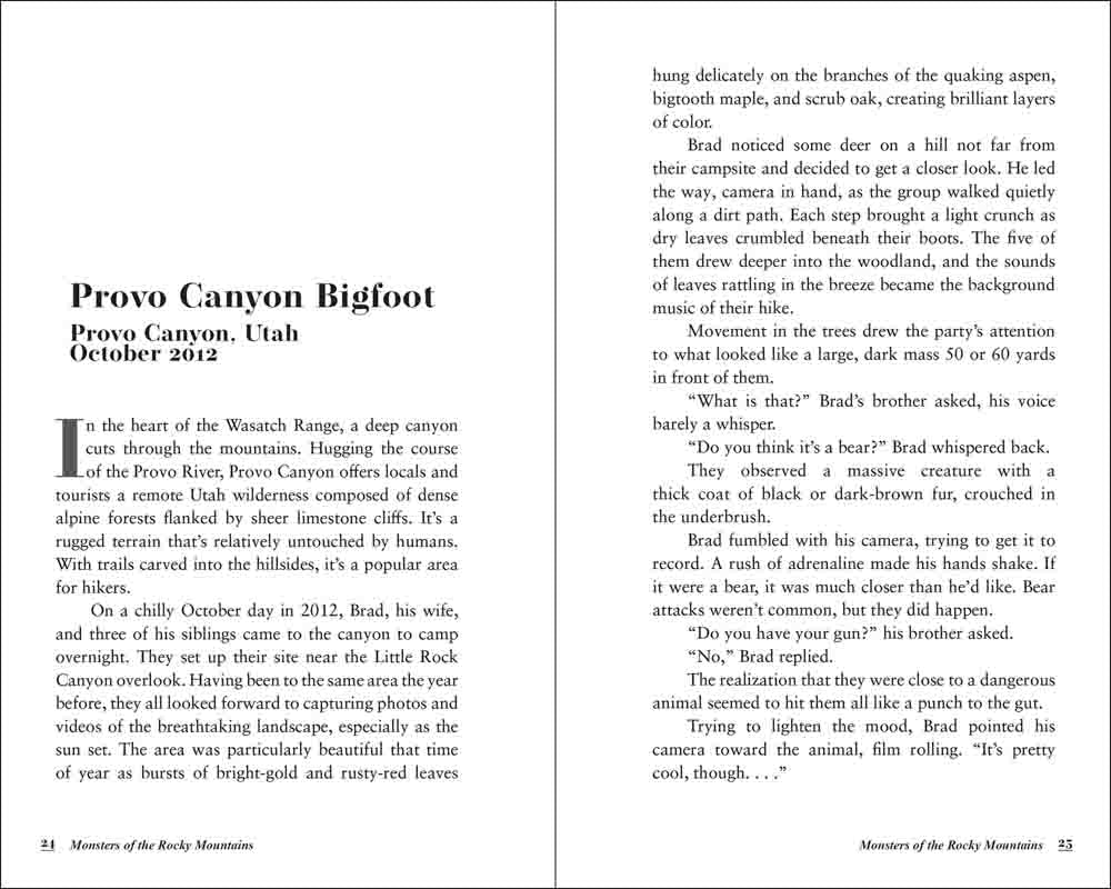 Monsters of the Rocky Mountains (Book)
