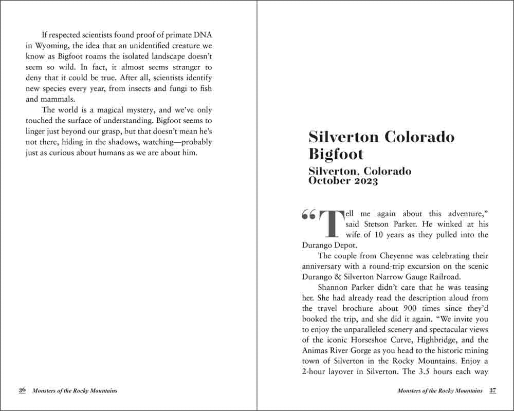Monsters of the Rocky Mountains (Book)