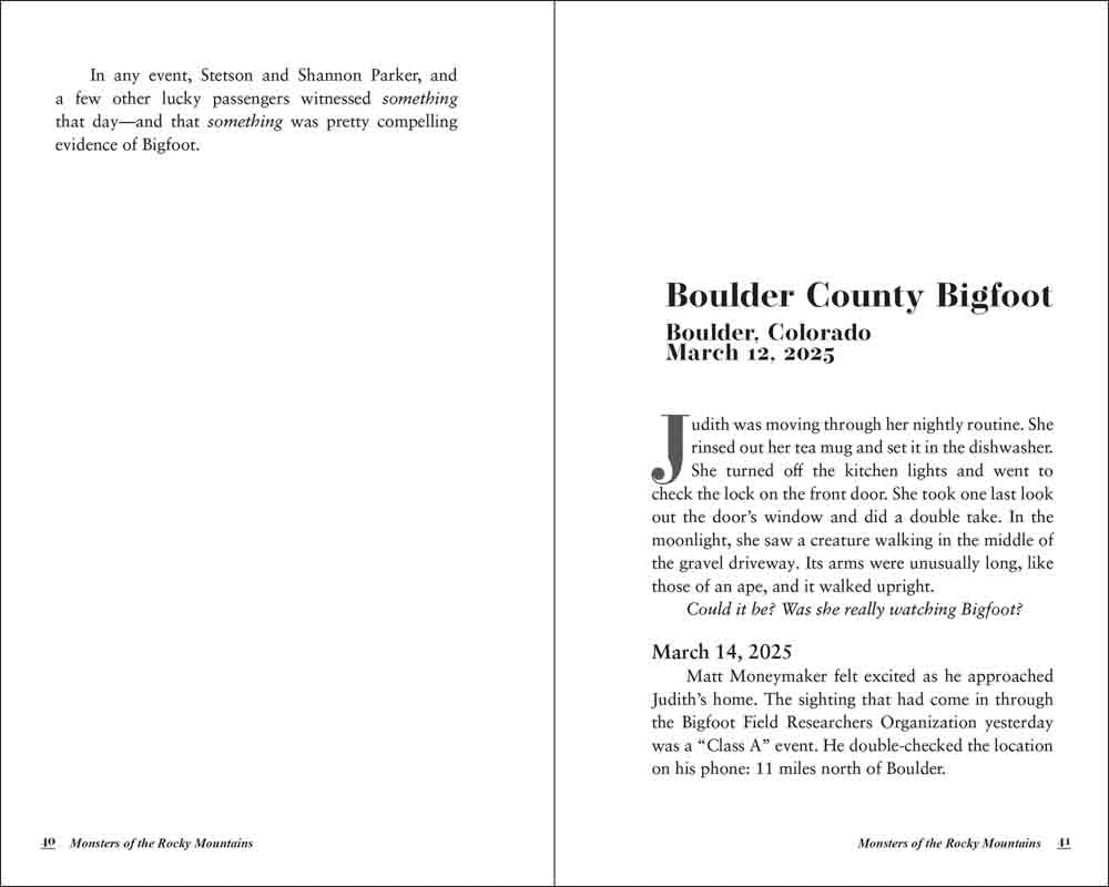 Monsters of the Rocky Mountains (Book)