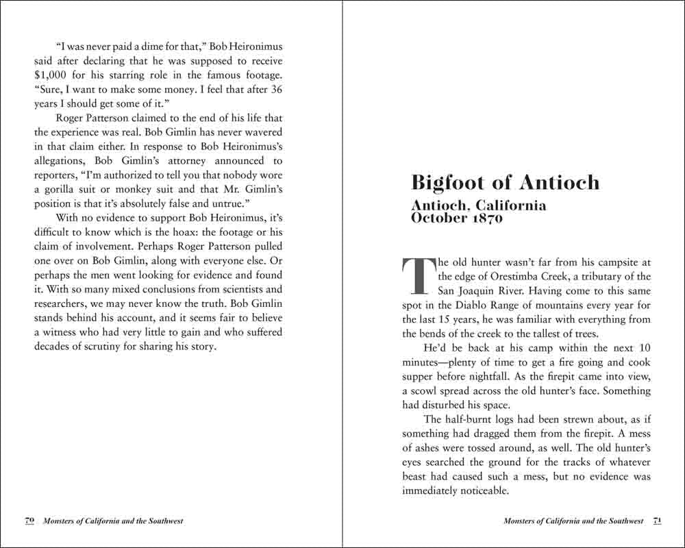 Monsters of California and the Southwest (Book)