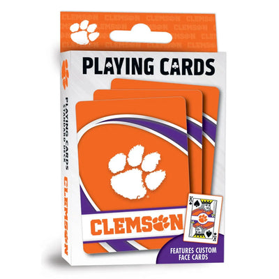 Clemson Tigers Playing Cards - 54 Card Deck by Masterpieces