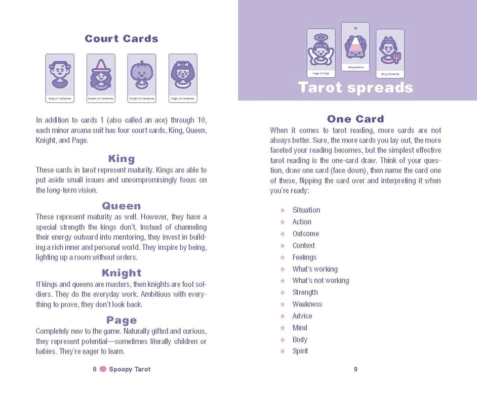 Spoopy Tarot Deck of Creepy and Cute