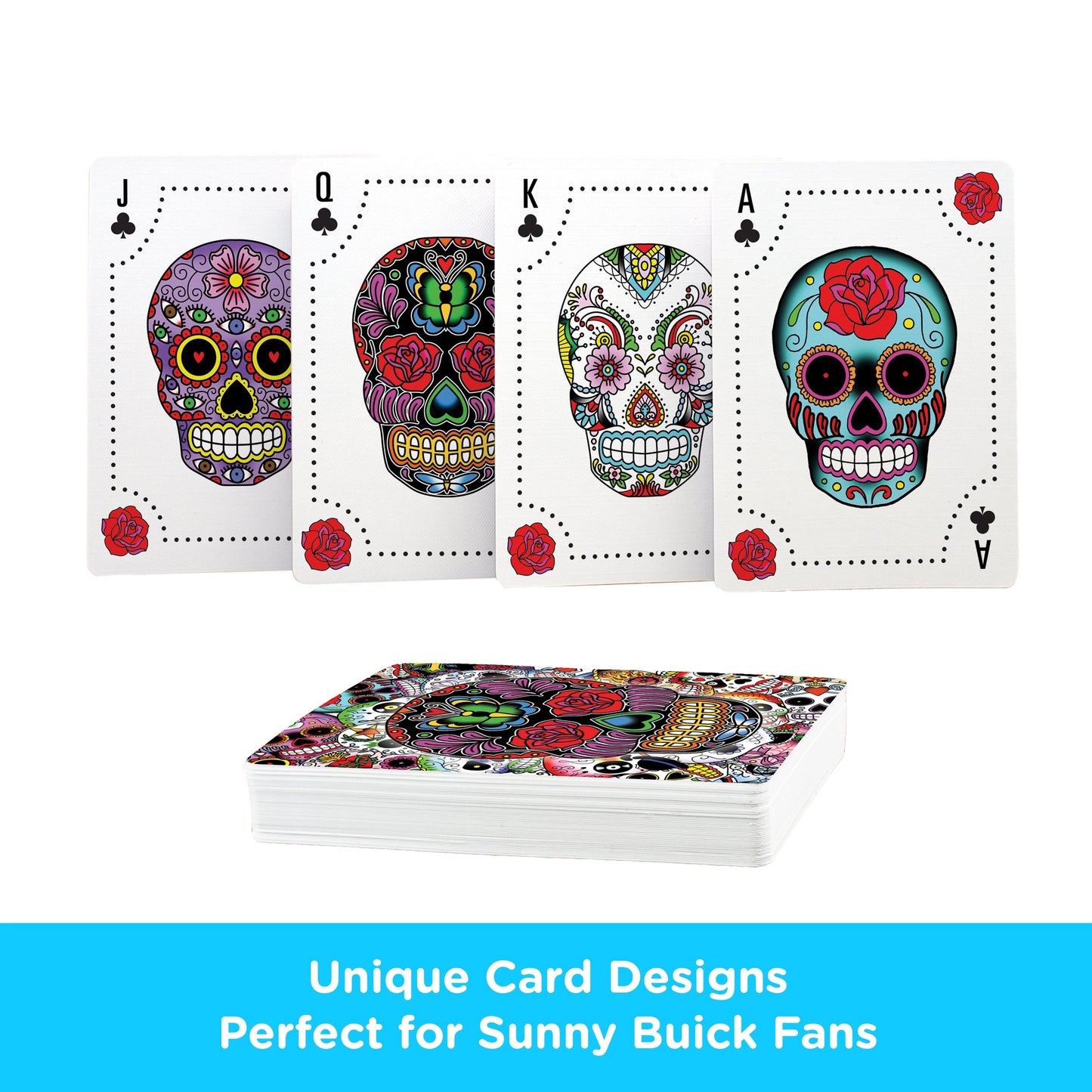 Sugar Skulls Playing Cards – Inspired by Lowbrow Pop Surrealism