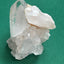 Clear Quartz Cluster with Iron Oxide Inclusions
