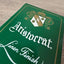 Aristocrat 727 Currency Green 110th Anniversary Playing Cards
