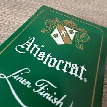 Aristocrat 727 Currency Green 110th Anniversary Playing Cards