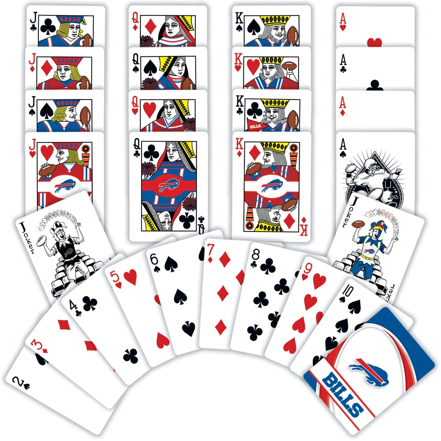Buffalo Bills Playing Cards - Let's Go Buffalo!