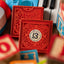 Alphabet Red Block Playing Cards by Kings Wild Project