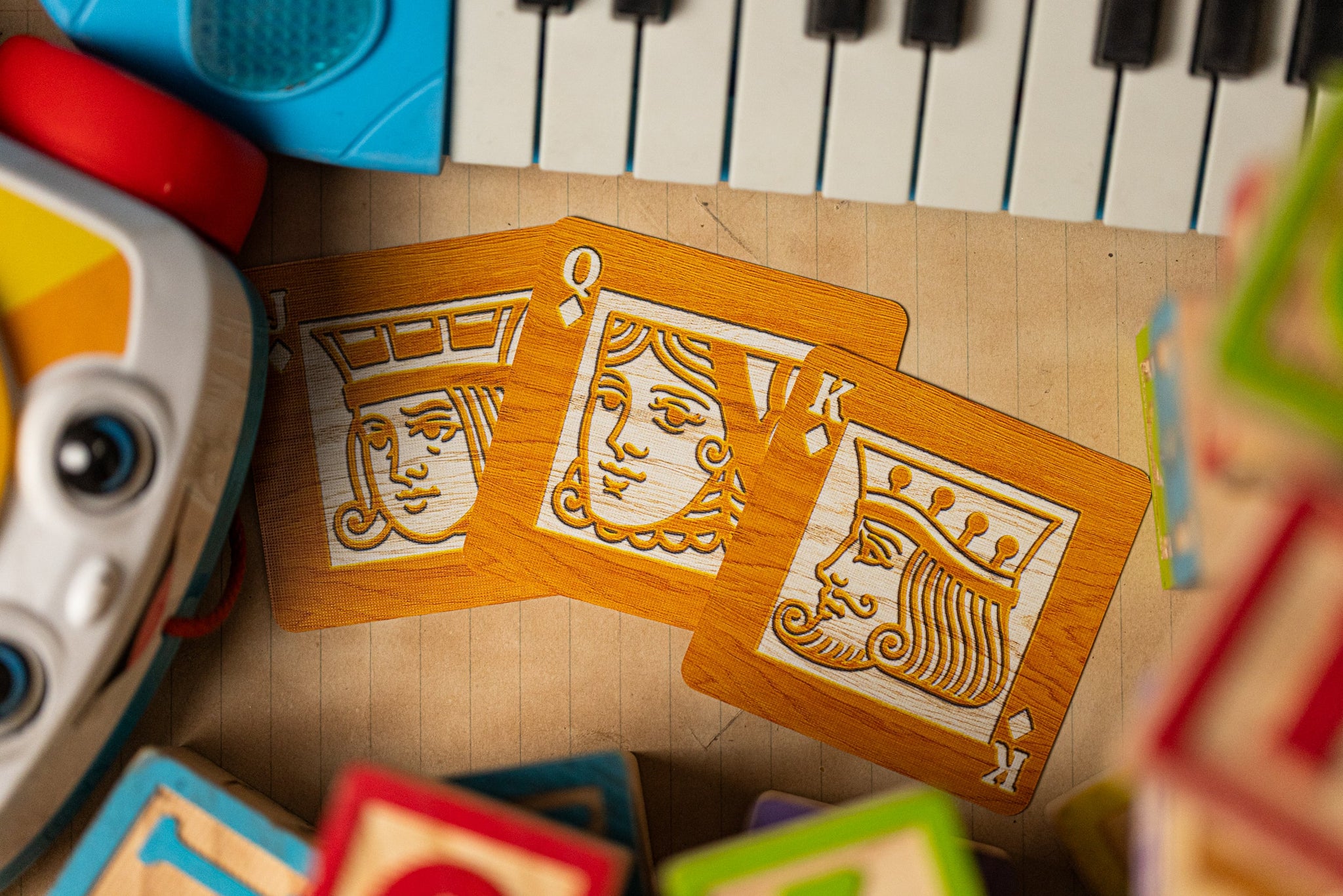 Alphabet Red Block Playing Cards by Kings Wild Project ...