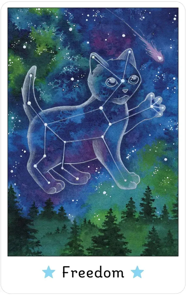 Affirmations of the Fairy Cats Deck USGS