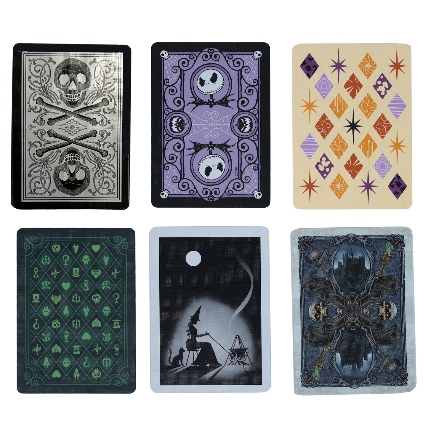 Spooktacular Halloween Bundle: 6 Enchanting Bicycle Playing Card Decks