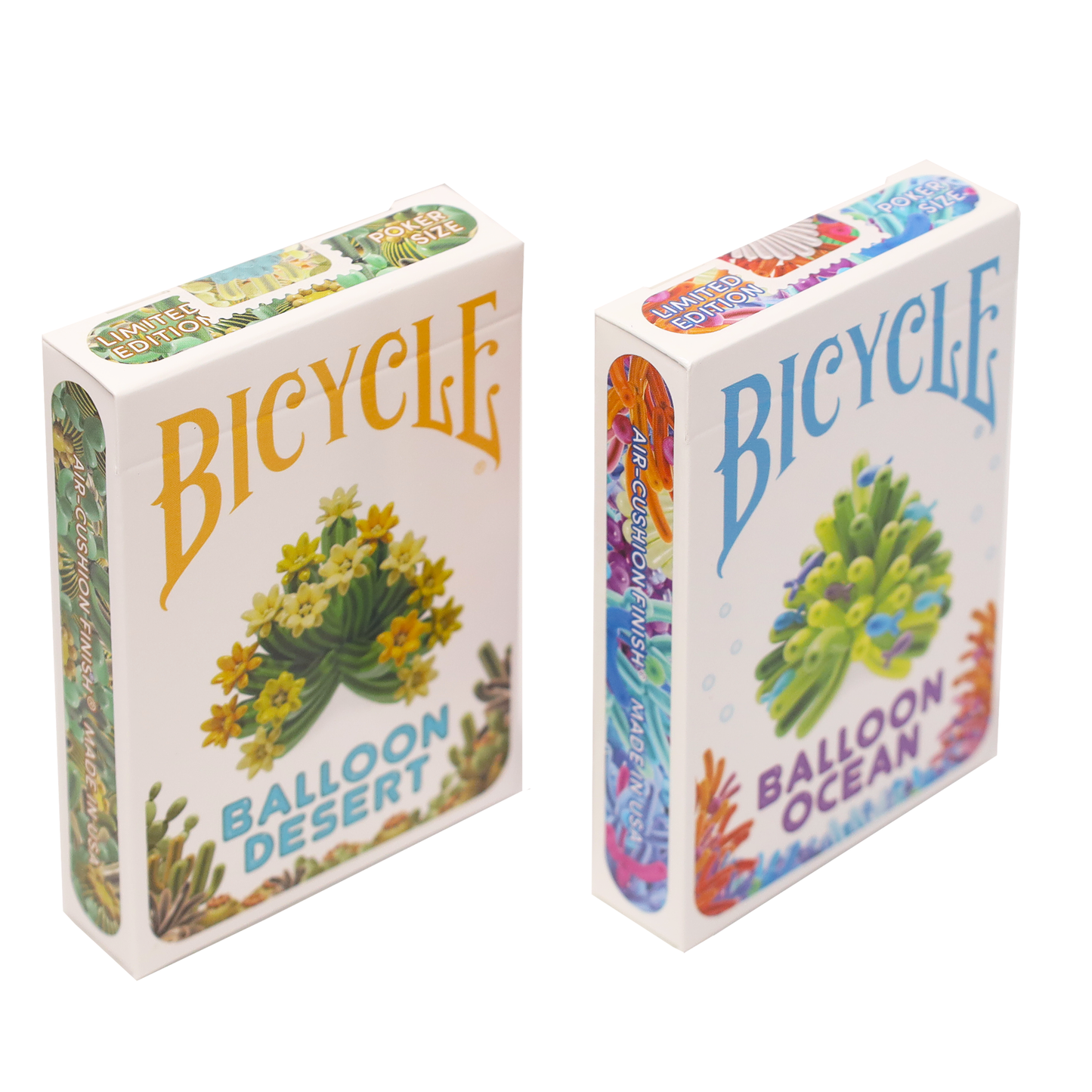 Balloon Ocean and Desert Bicycle Playing Cards - Limited Edition Set