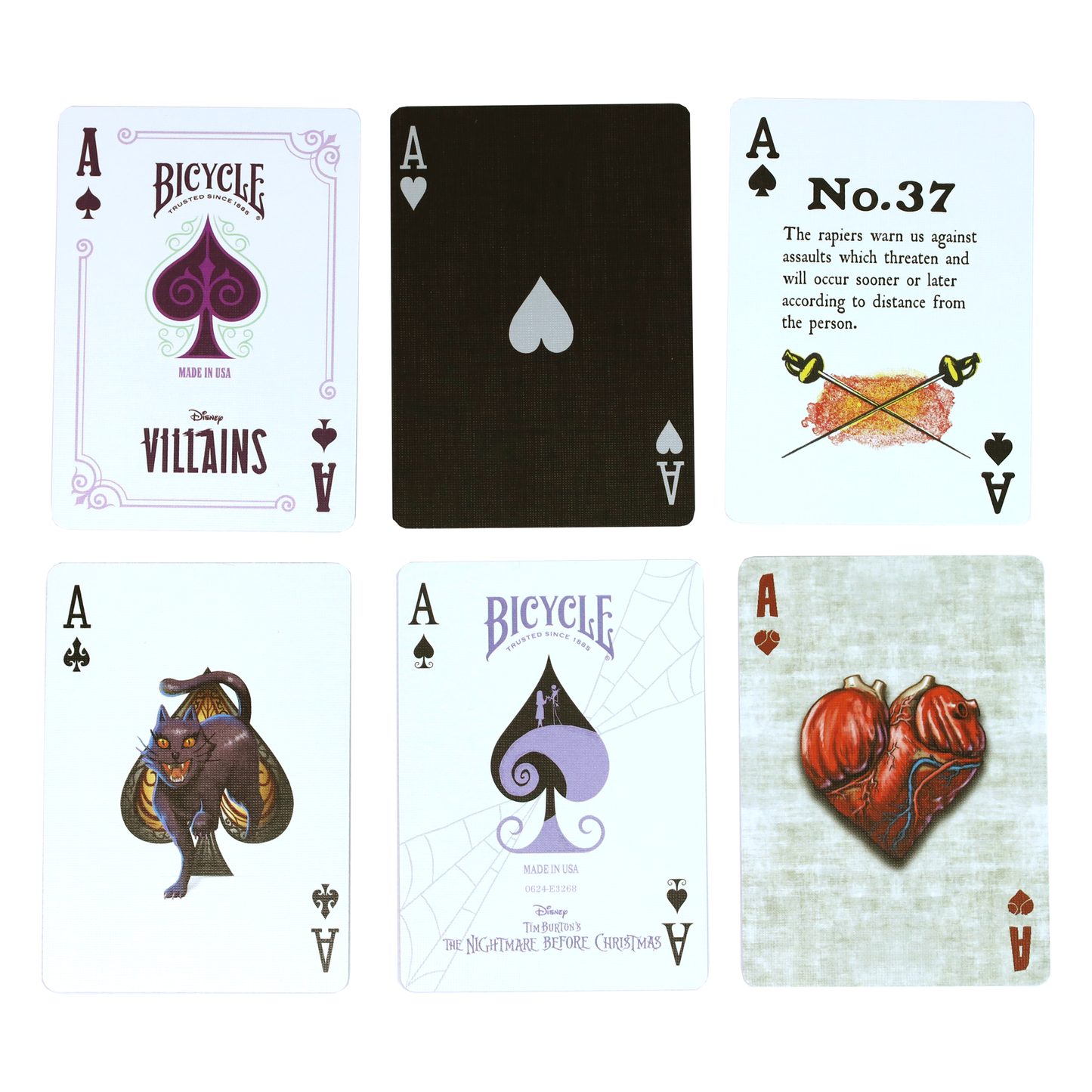 Spooktacular Halloween Bundle: 6 Enchanting Bicycle Playing Card Decks