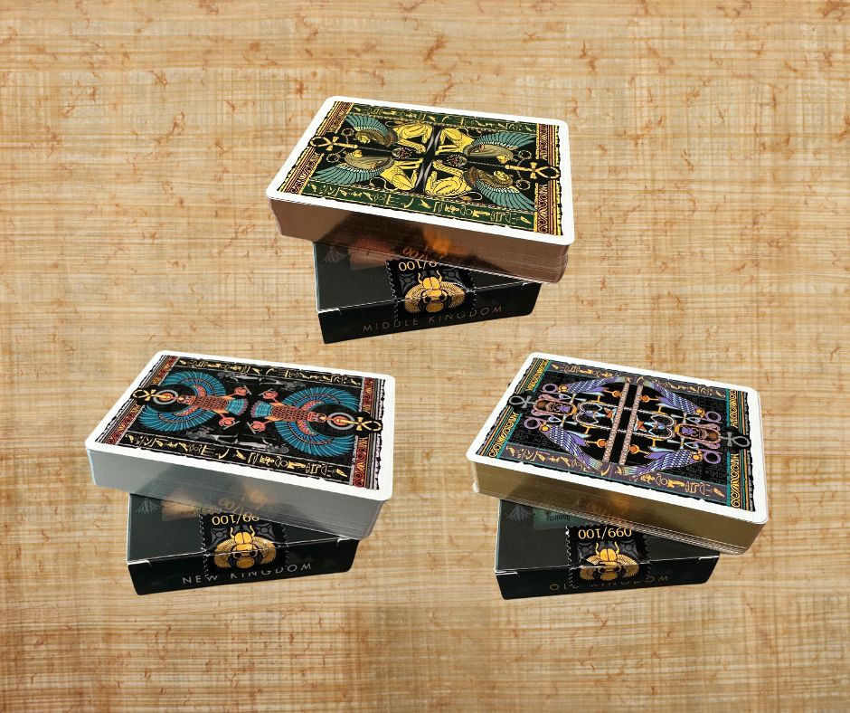 Chronicles Egypt: Exclusive Gilded Decks with Matching Numbered Seals