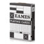 Eames "Starburst" Playing Cards - Black Edition
