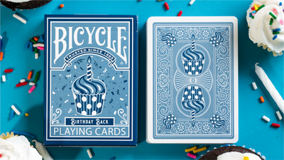 Bicycle Birthday Back Playing Cards – Celebrate in Style! 🎉