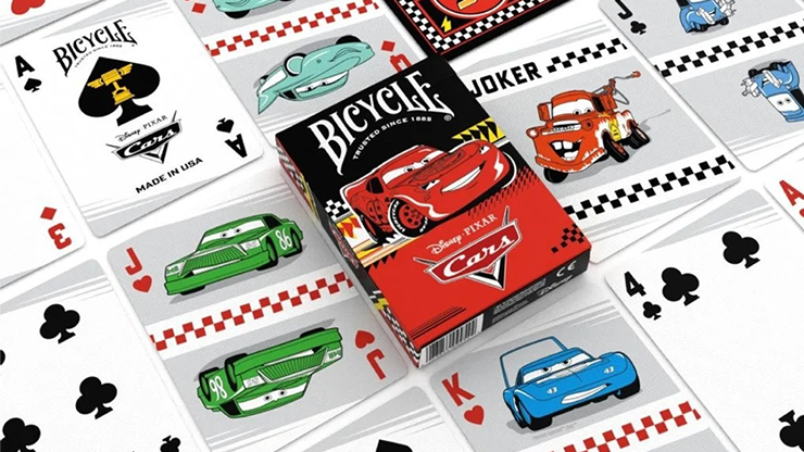 Bicycle Disney and Pixar Cars Inspired Playing Cards