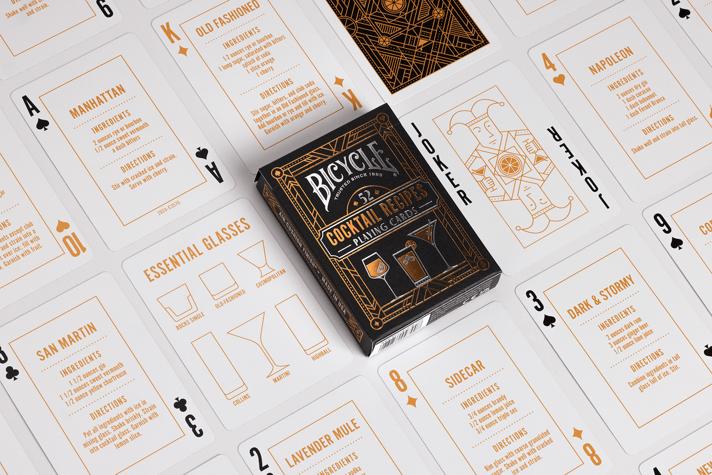 Bicycle Cocktail Playing Cards - Raise a Glass to Style and Sophistication