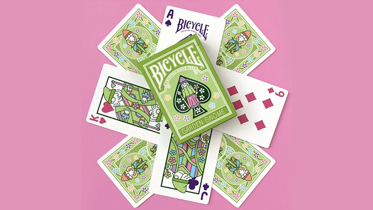 Bicycle Garden Gnome Playing Cards