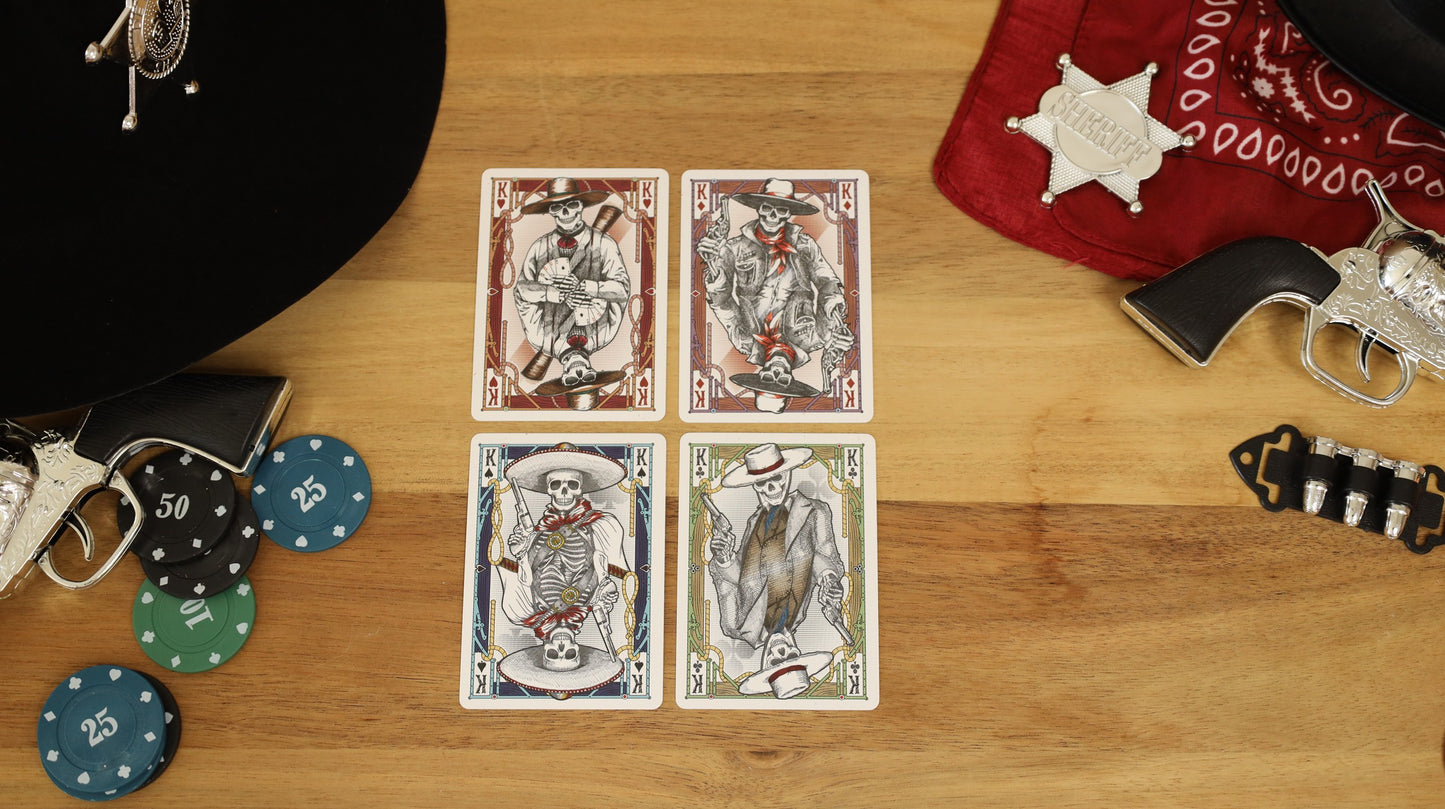 Bicycle Ghosts of Tombstone Playing Cards