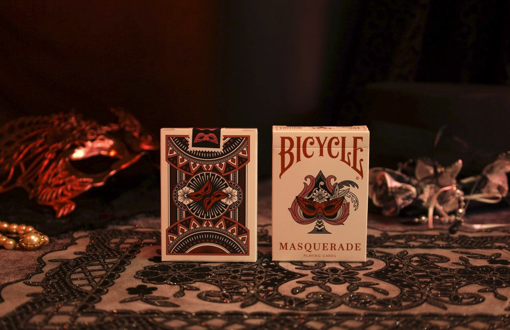 Bicycle Masquerade Playing Cards – Elegance, Mystery & 1920s Glamour!