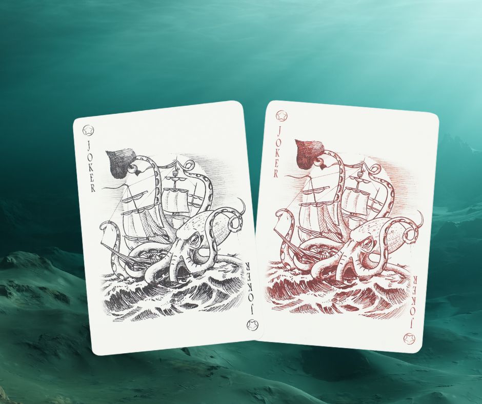 Bicycle Neptune’s Graveyard v2 Spectral Edition Ships & Sirens Playing Cards