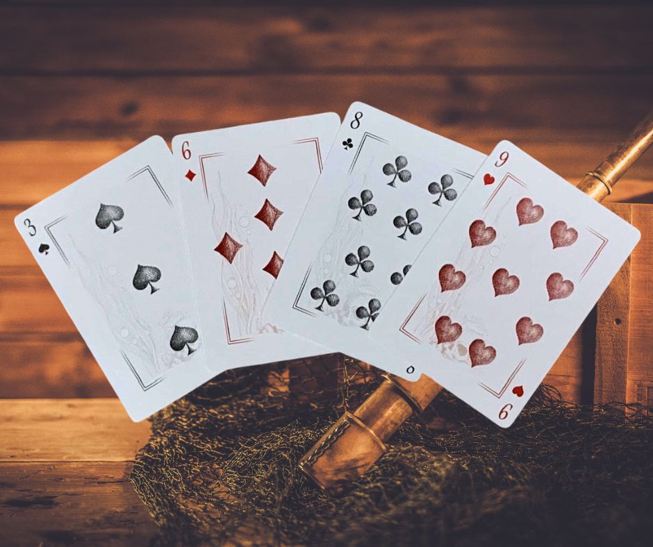 Bicycle Neptune’s Graveyard v2 Spectral Edition Ships & Sirens Playing Cards