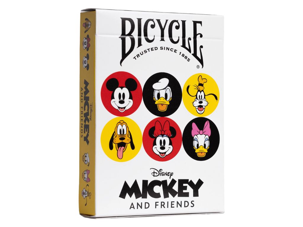 Disney Mickey & Friends Playing Cards by Bicycle – A Deck Full of Friendship & Fun!