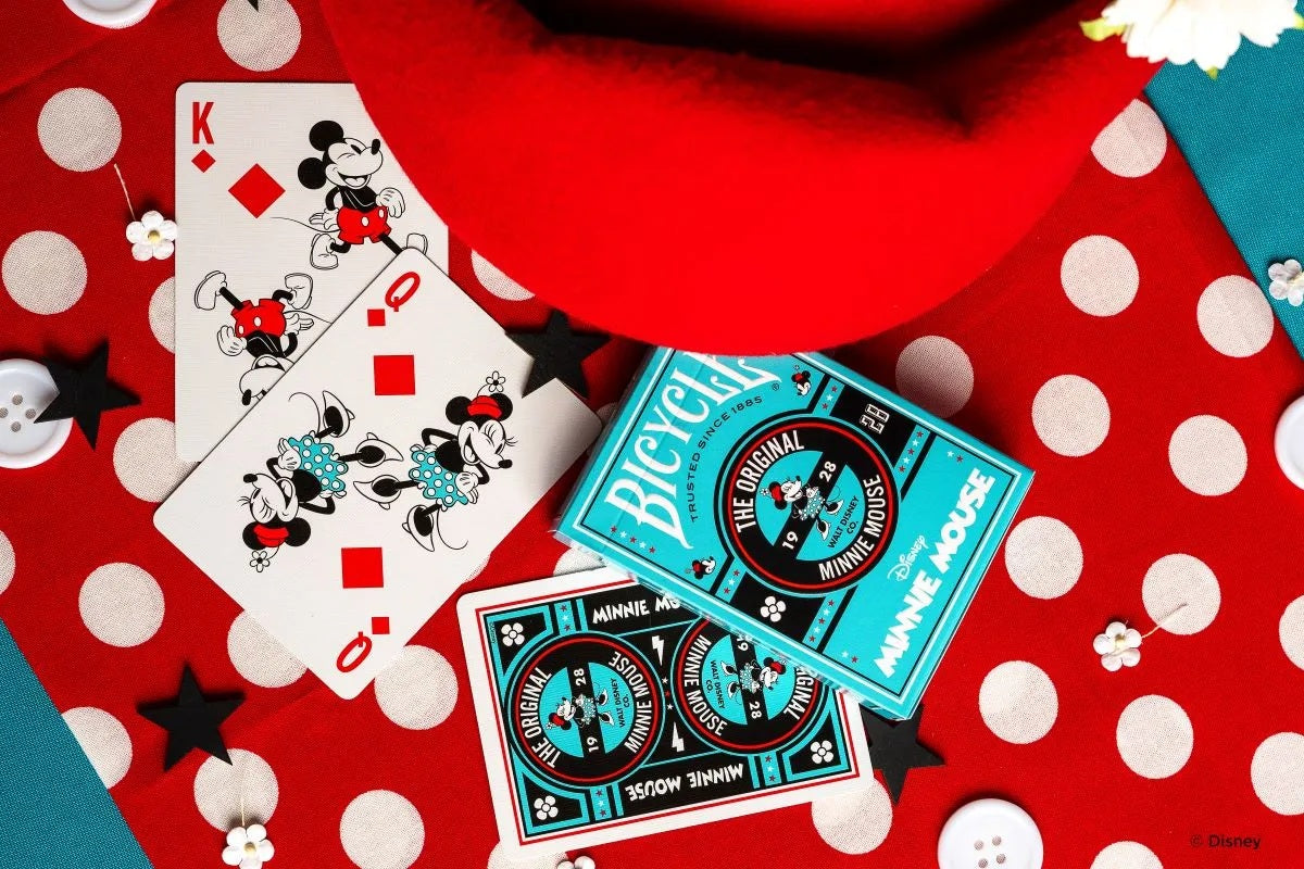 Disney Classic Minnie Mouse Playing Cards by Bicycle – Timeless Charm