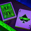 Bicycle Neon Rider Back Green-Glo Deck Playing Cards - Limited Edition
