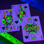 Bicycle Neon Rider Back Green-Glo Deck Playing Cards - Limited Edition