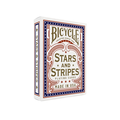 Bicycle Stars and Stripes Playing Cards - Red, White, and Ready to Deal