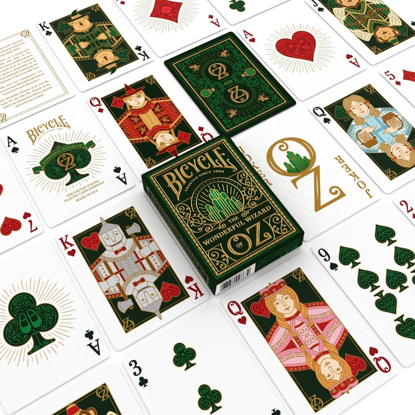 Bicycle Wizard of Oz Playing Cards - There’s No Deck Like This One