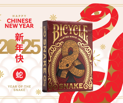 Bicycle Year of the Snake Playing Cards – Celebrate the Guiding Wisdom