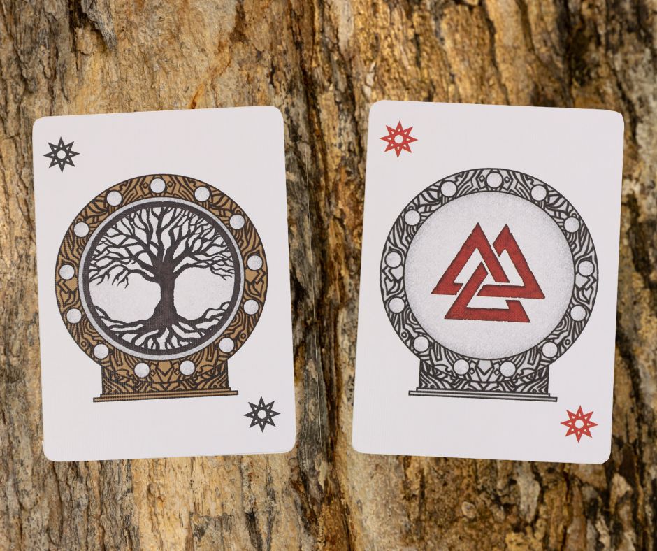 Bicycle Runes Valhalla Edition Playing Cards