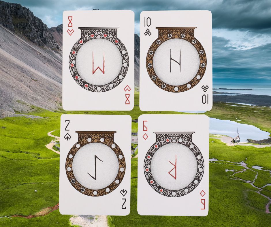 Bicycle Runes Valhalla Edition Playing Cards