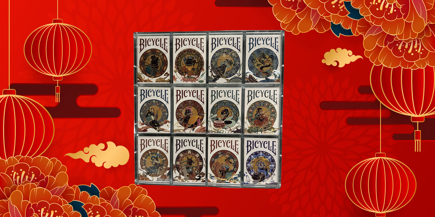 Bicycle Chinese Zodiac Playing Cards – Inspired by the Caves of the Thousand Buddhas