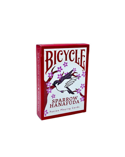 Bicycle Sparrow Hanafuda Fusion Edition Playing Cards – Japanese-Inspired Deck for Poker, Rummy & Hanafuda Games