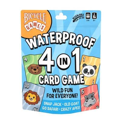 Bicycle Waterproof 4 in 1 Card Games by Bicycle Games