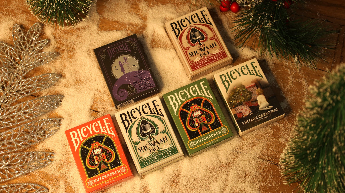 Bicycle Christmas Bundle: 6 Merry Playing Card Decks