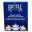 Bicycle 8 Gram Clay Filled Poker Chips - 50 Count Set
