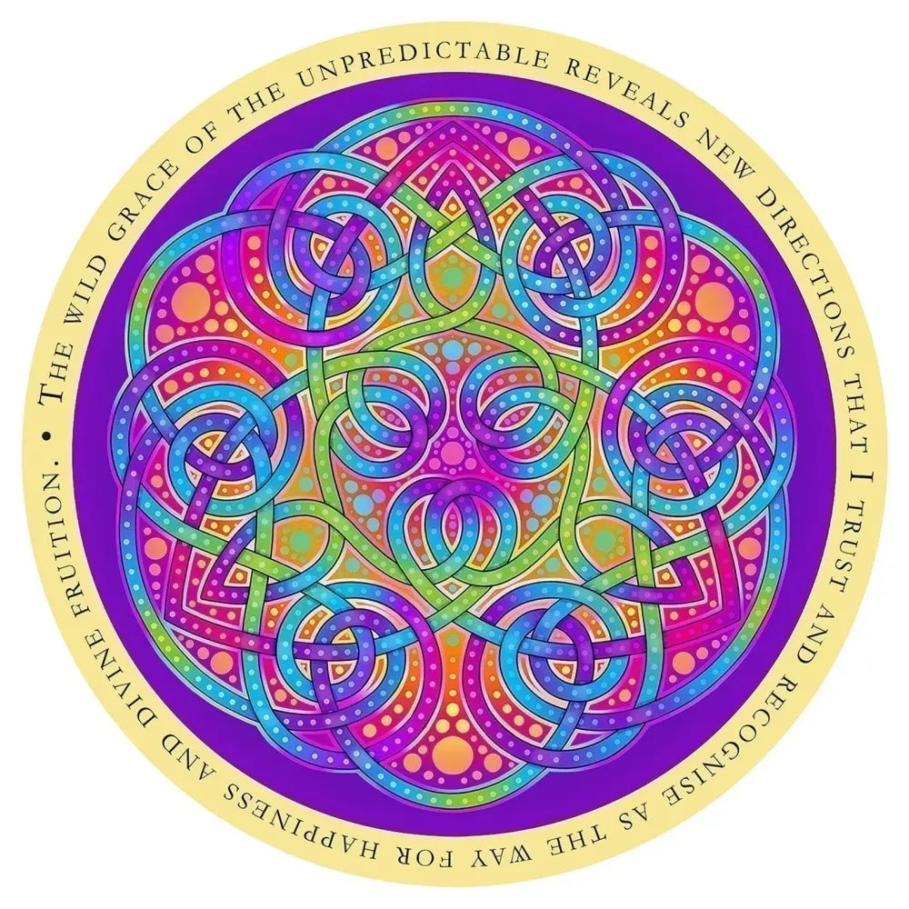 Circles of Healing Cards Blue Angel